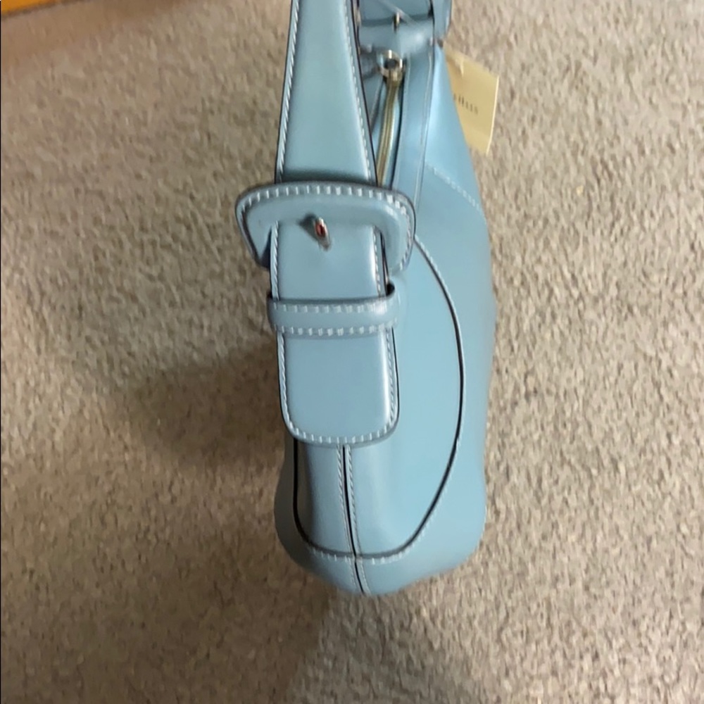 ๐ Cole Haan light blue leather shoulder bag NWT๐ - Picture 5 of 8